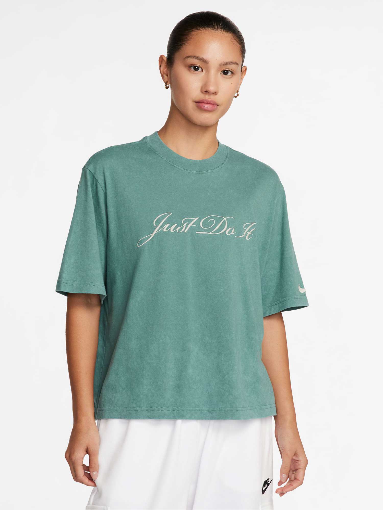 NIKE Тениска W NSW TEE BOXY WASH