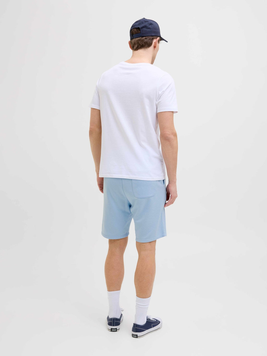 JACK & JONES Къси панталони JPSTGORDON BRADLEY SWEAT SHORTS MID