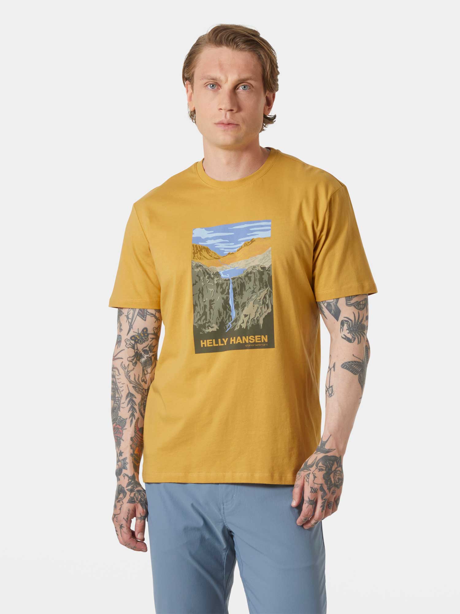 HELLY HANSEN Тениска MASSIF GRAPHIC T-SHIRT