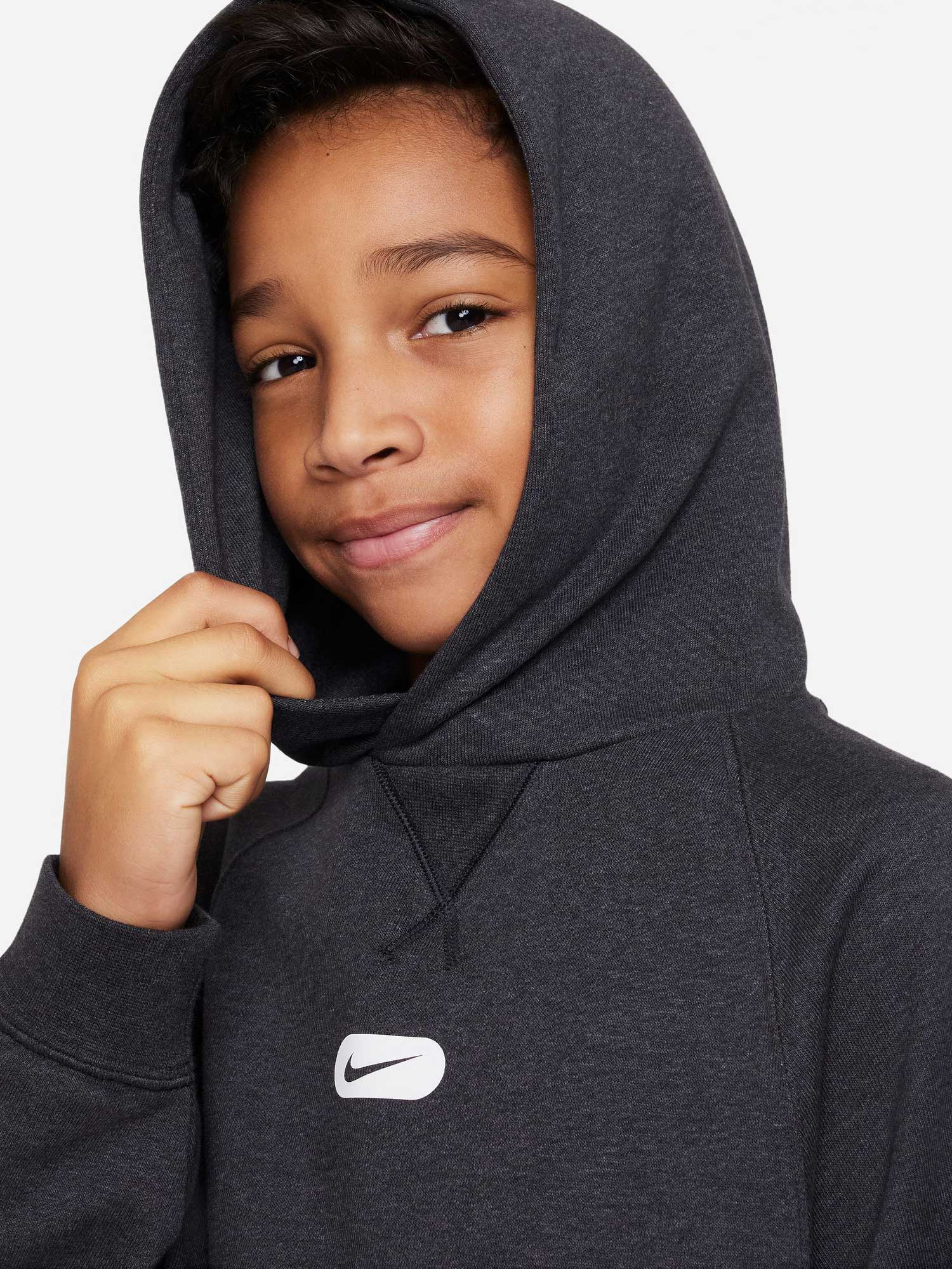 NIKE Суитшърт B NK DF ATHL FLC PO HOODIE
