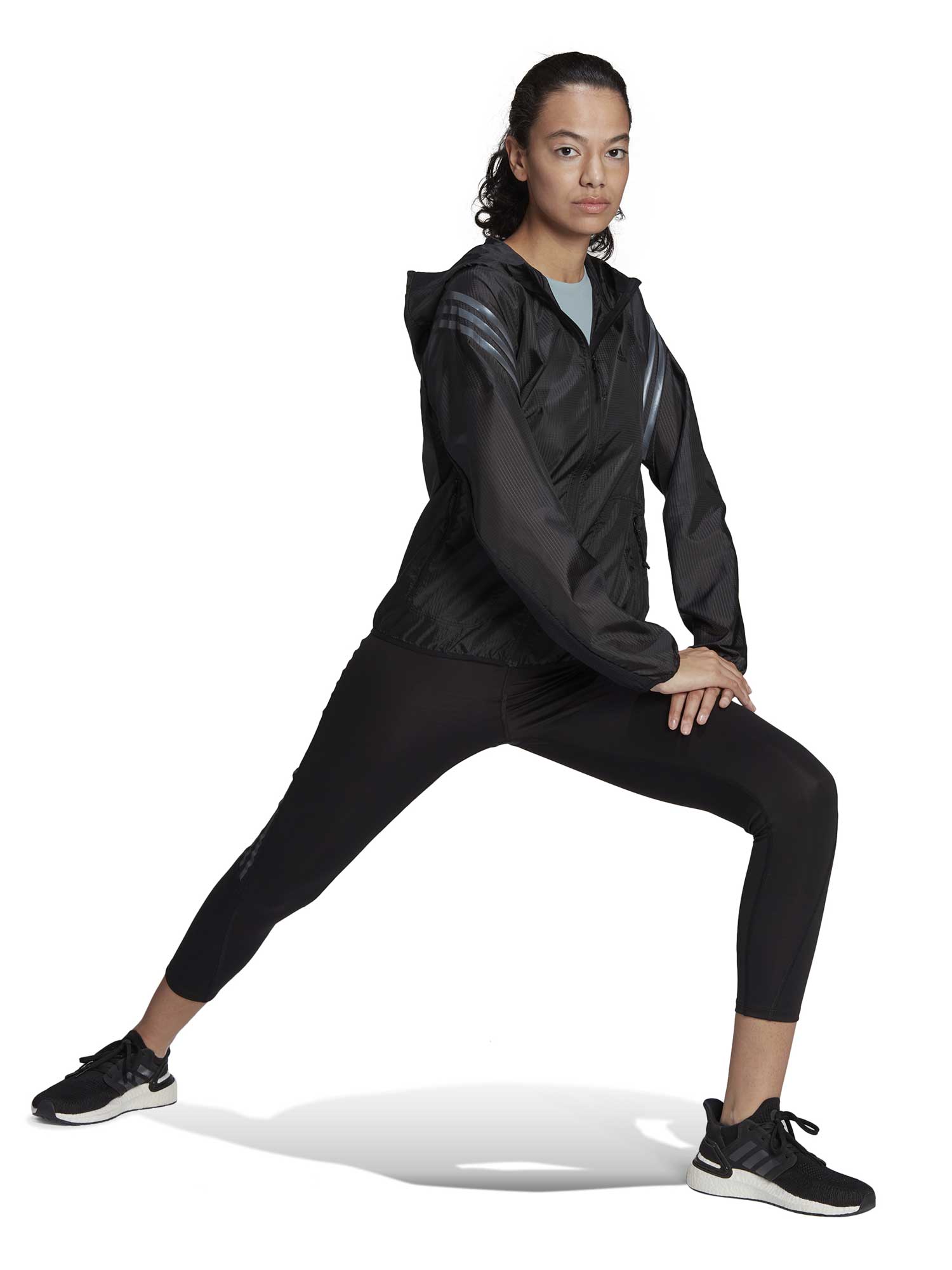 ADIDAS PERFORMANCE Ветровка Run Icons 3-Stripes Hooded Running