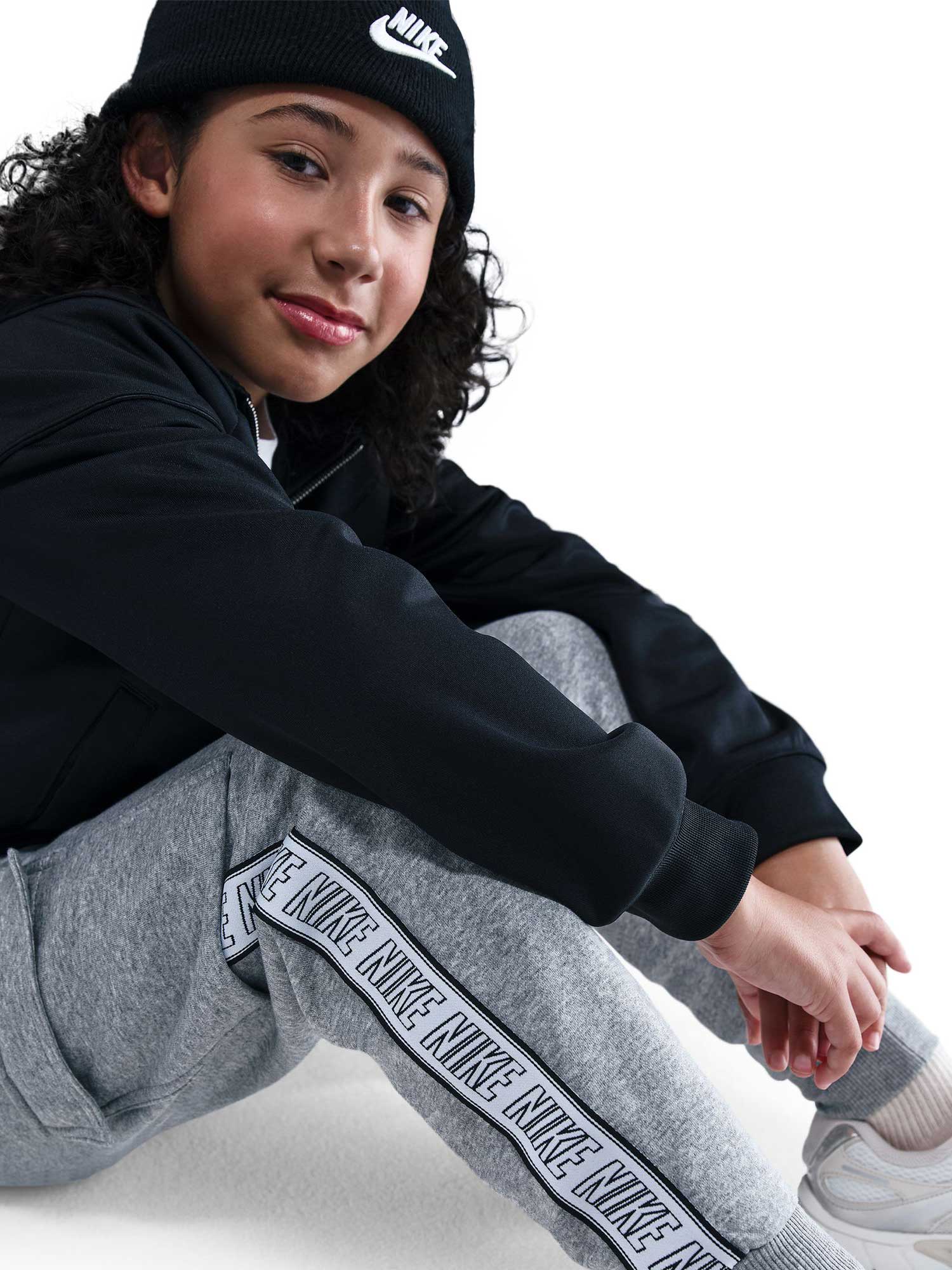 NIKE Спортно долнище K NSW CLUB+ FLC CRGO PNT