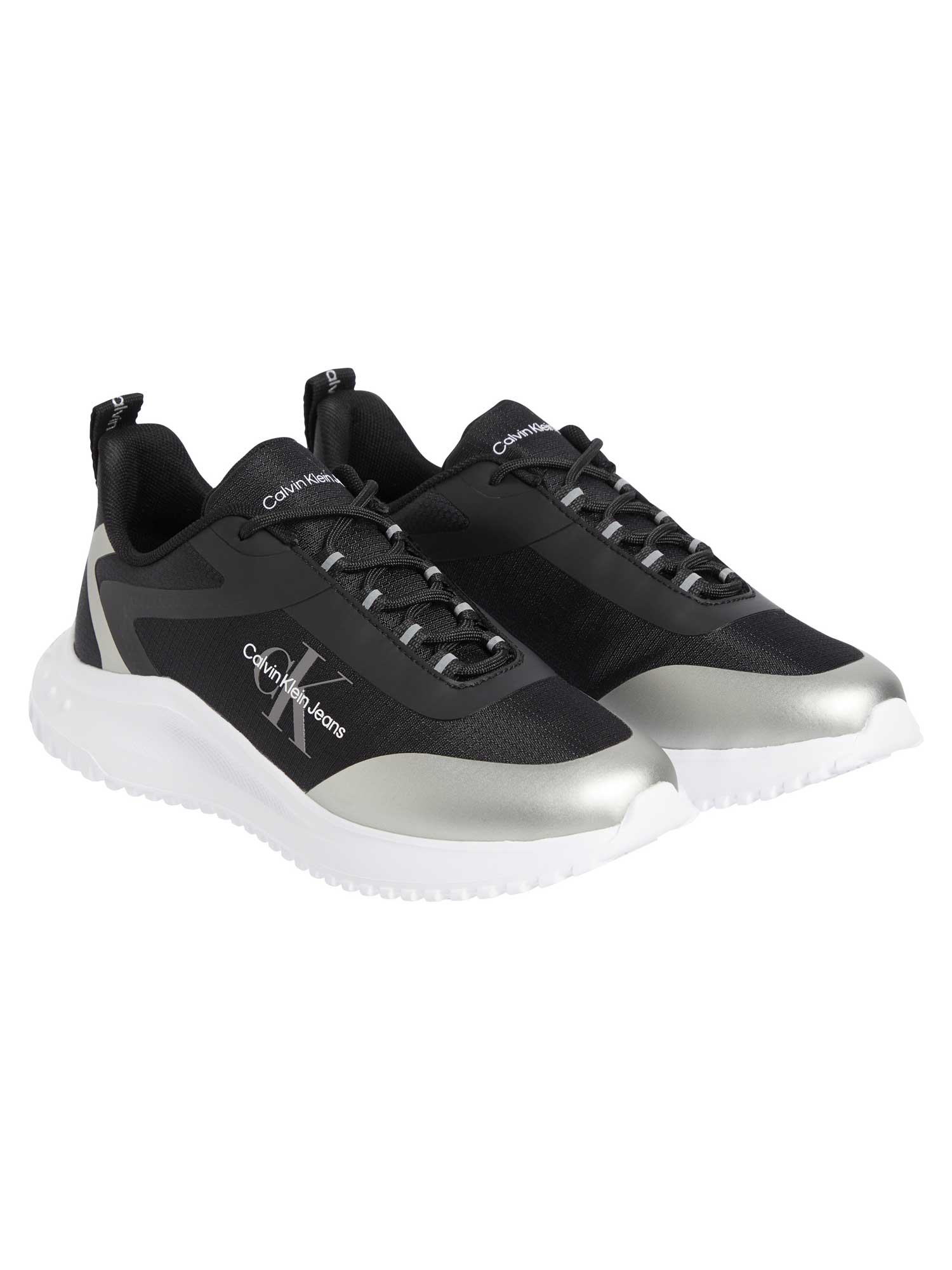 Calvin Klein Jeans Обувки EVA RUNNER LOW LACE MIX ML WN