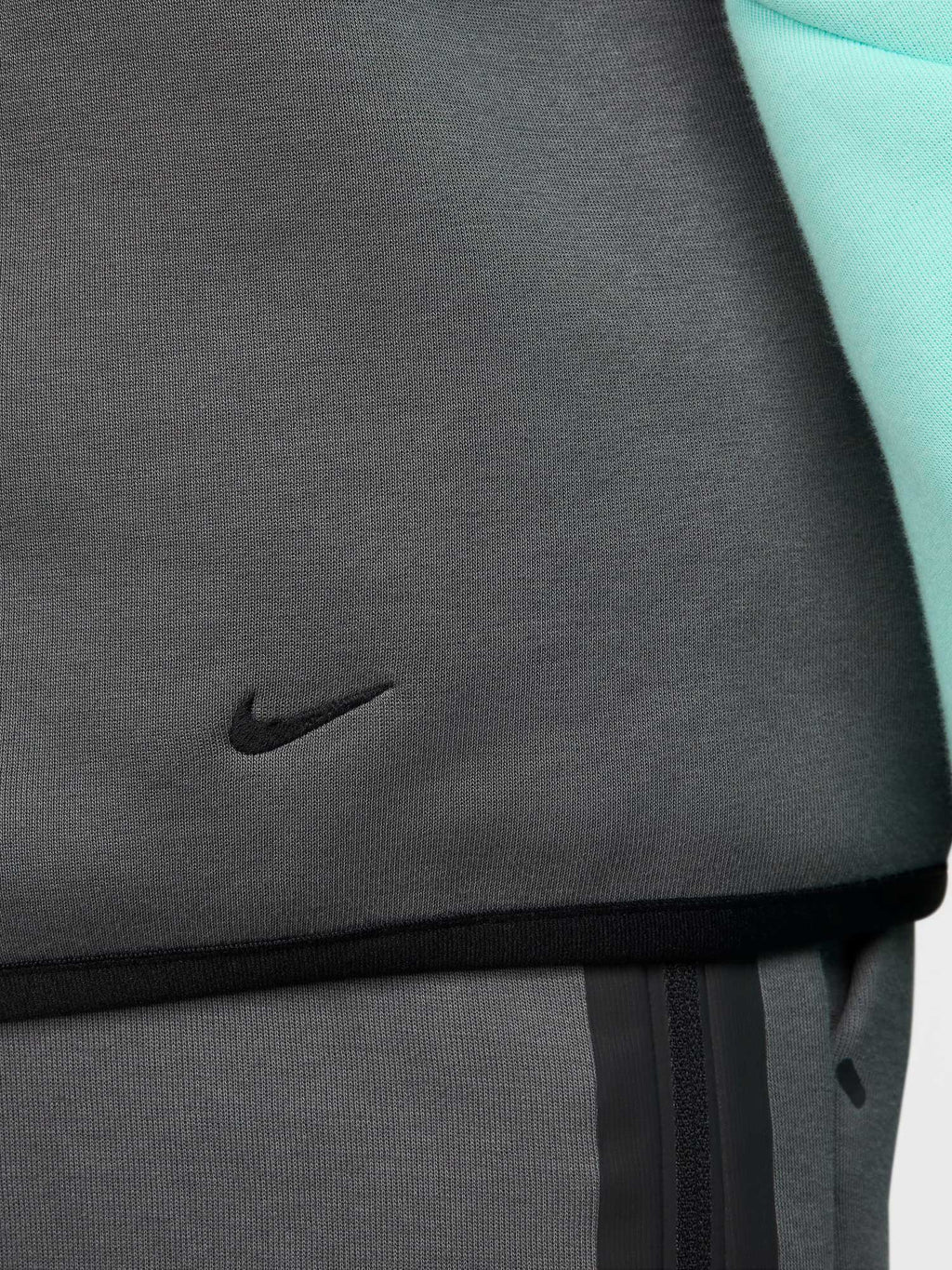 NIKE Суитшърт M NK TECH FLC FZ WR HOODIE