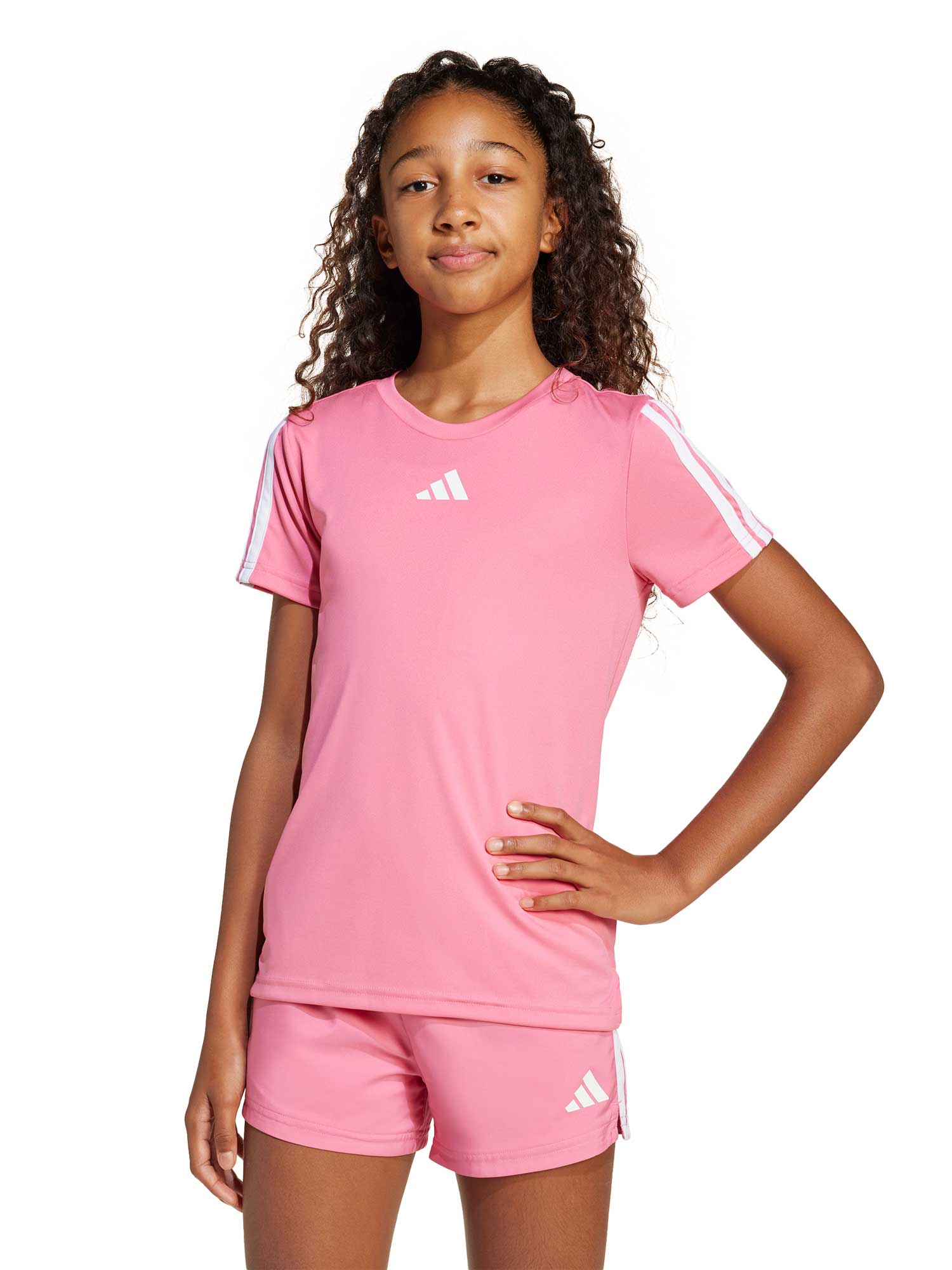 ADIDAS SPORTSWEAR Тениска Training Essentials 3-Stripes Tee Kids