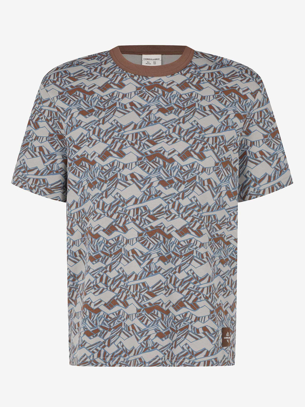 CORDILLERO Тениска Travel Mens SS AOP T-shirt