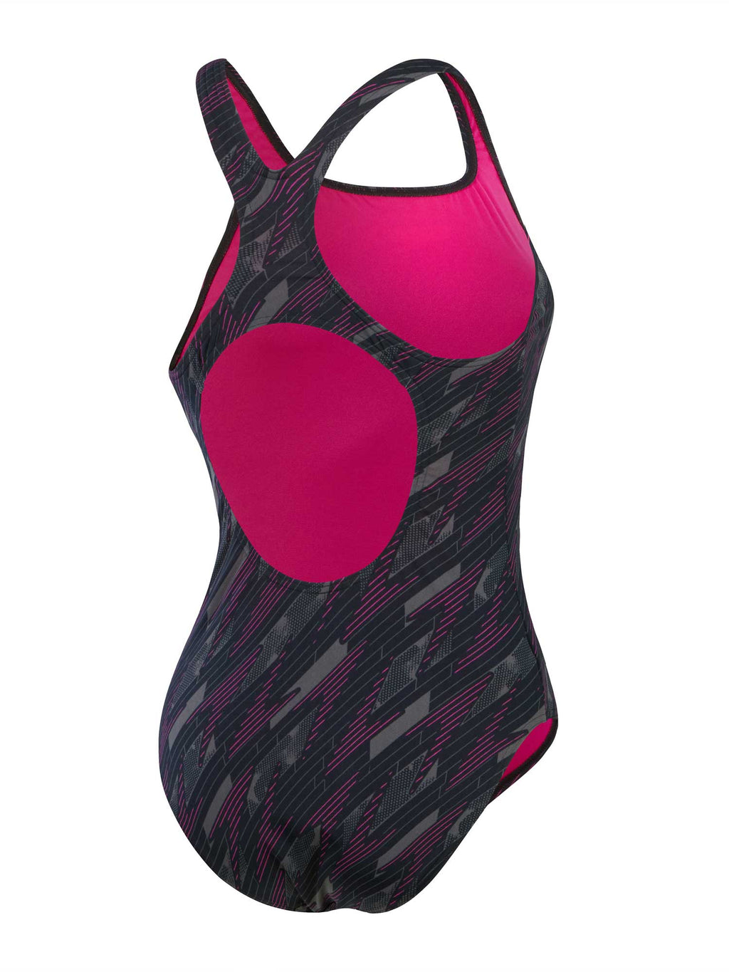 SPEEDO Цял бански WOMENS HYPERBOOM ALLOVER MEDALIST