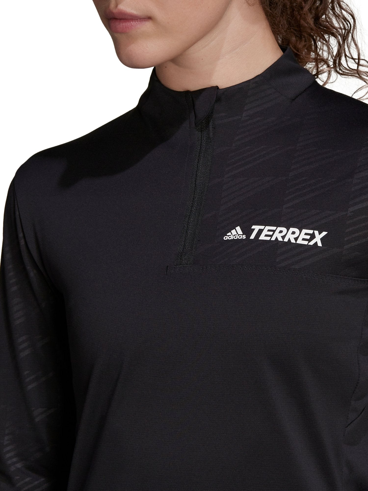 ADIDAS PERFORMANCE Блуза Terrex Multi Half-Zip Long-Sleeve Top