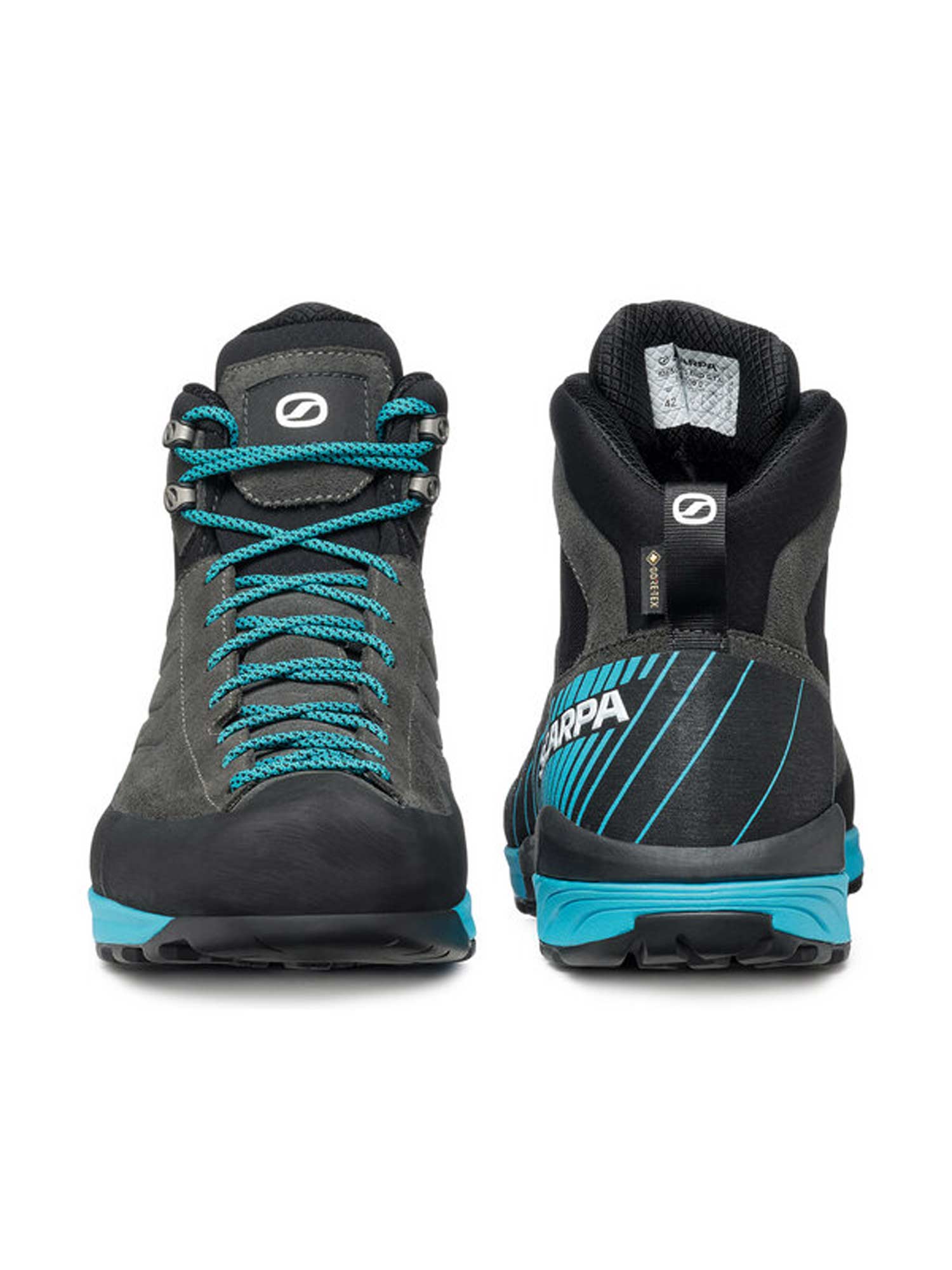 SCARPA Обувки MESCALITO MID GTX SHARK-AZURE Gore-tex