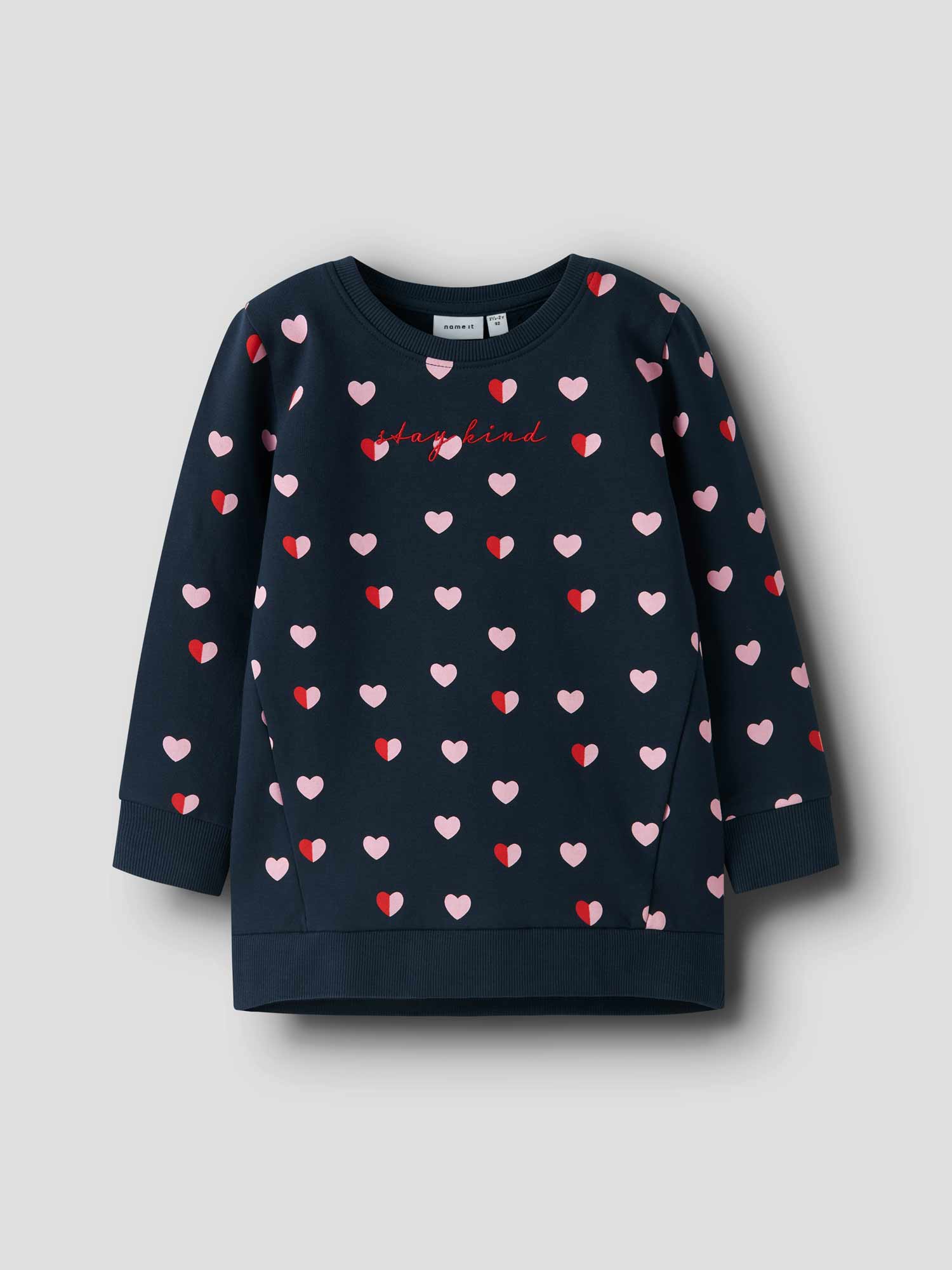 NAME IT Блуза NMFLIA SWEAT TUNIC BRU