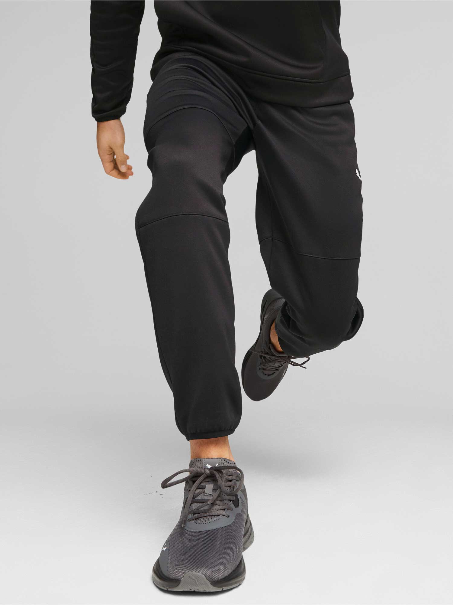 PUMA Спортно долнище PERFORMANCE ESSENTIAL PWRFLEECE