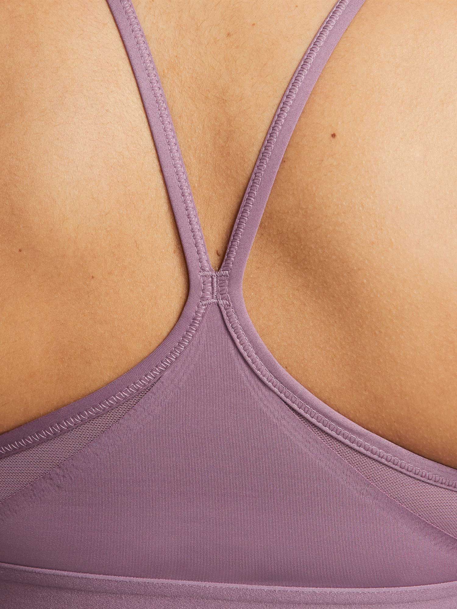 NIKE Спортен сутиен W NK INDY V-NECK BRA