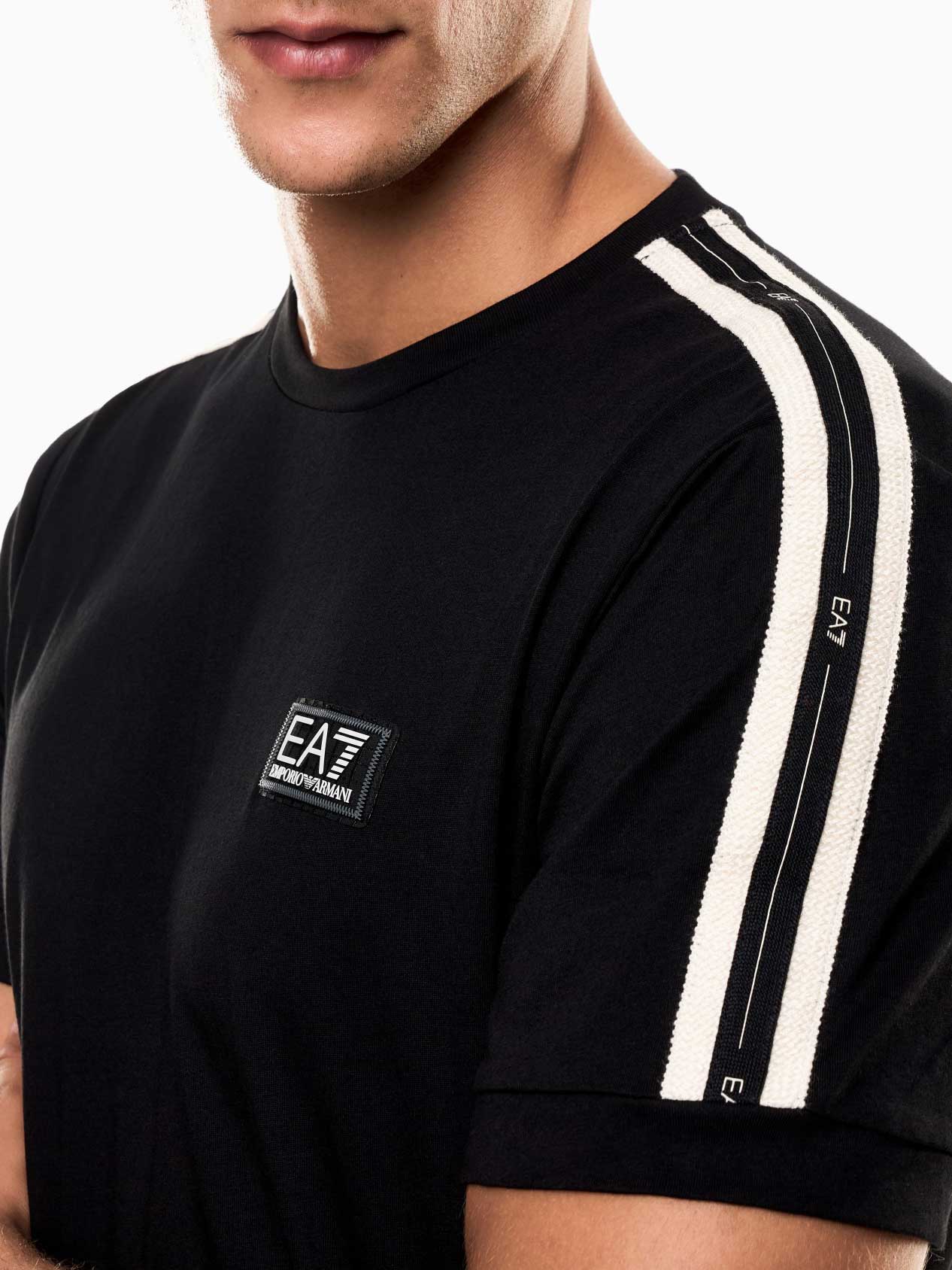 EA7 Emporio Armani Тениска TRAIN LOGO SERIES M TAPE TEE S