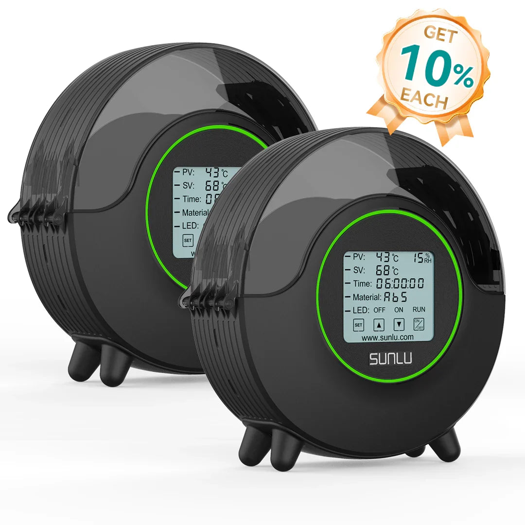 SUNLU S2 Filament Dryer, 360° Surround Heating During 3D Printing